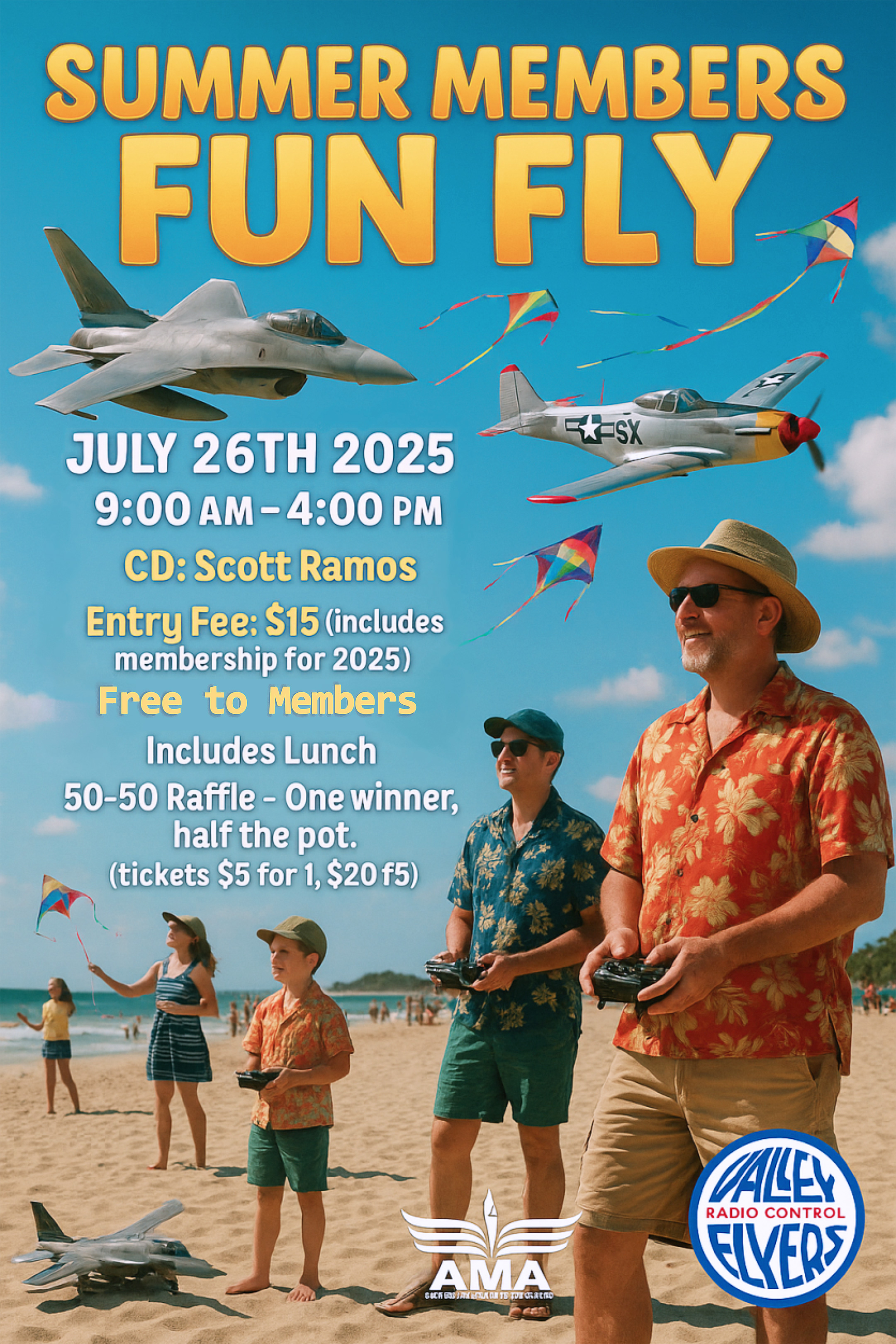 2025 Membership Summer Fun Fly